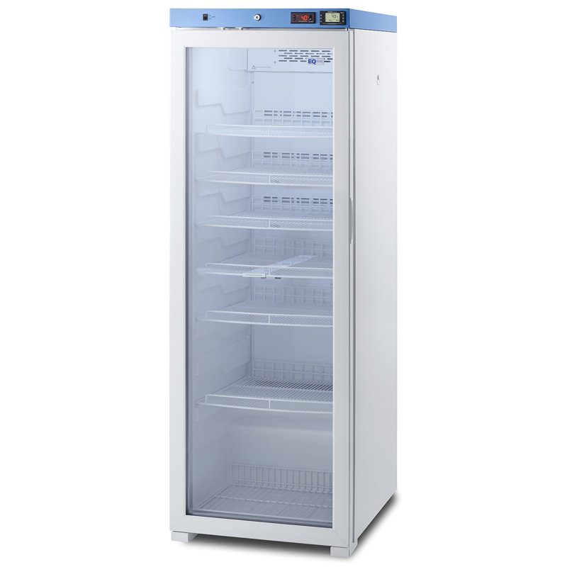 EQtemp 24" Wide Upright Healthcare Refrigerator, Right Handed