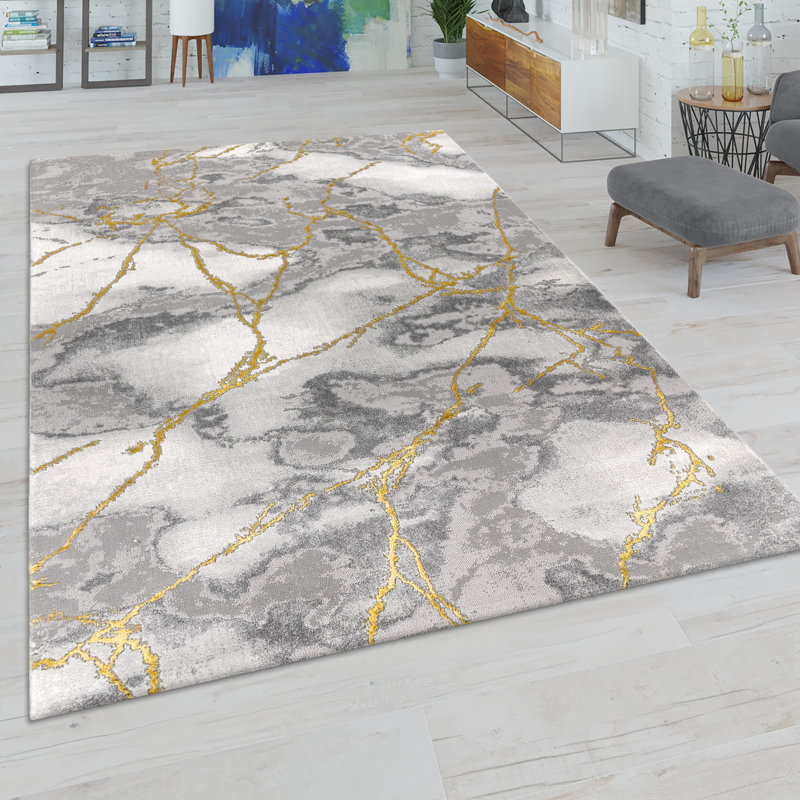 Gillam Abstract Area Rug, Rectangle 80 x 150cm