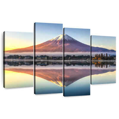 Reflet du lac Nicci au mont Fuji