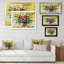 Peinture Bouquet de roses impressionnistes IV - Décoration murale traditionnelle sur toile-1818754406-1818754411