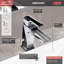 Robinet de salle de bain monotrou Ara-33070664-33070662