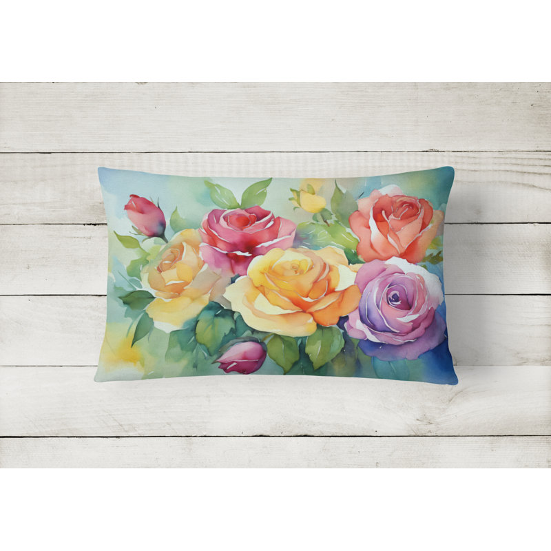 Other/No Pattern Outdoor Throw Pillow, Rectangular 12" x 16"