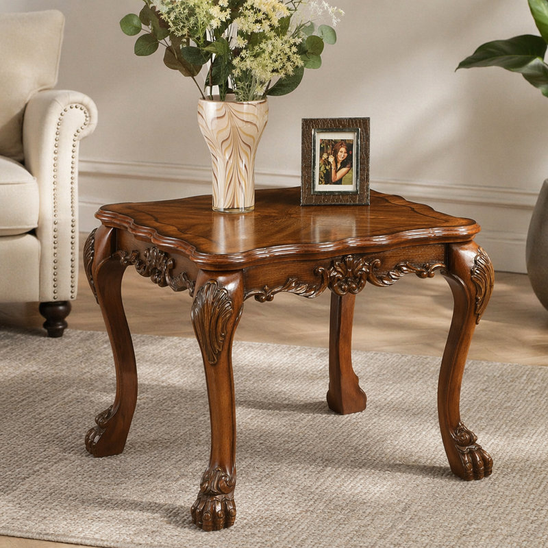 Table de bout avec pattes, 24.05" H x 47.5" W x 24" D
