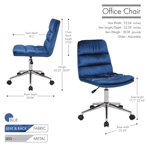 Wade Logan® Groh Task Chair & Reviews | Wayfair
