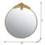 Miroir rond en fer