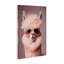 Fluffy Pink Glam Alpaca Canvas par Incado-1604924741