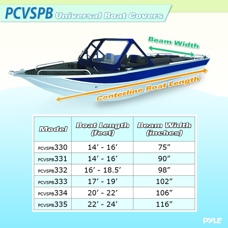 Housse pour bateau Elastic