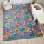 Geomar Floral Area Rug-28136953