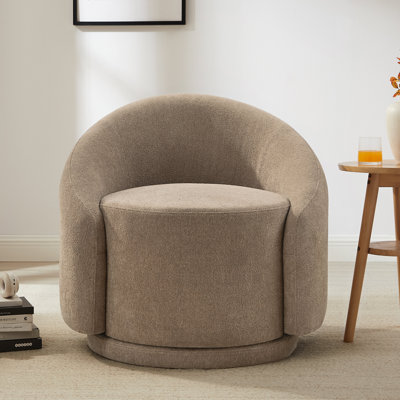 Pierre Swivel Barrel Accent Chair
