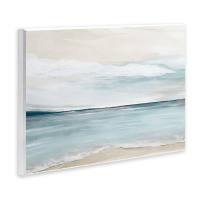 Art mural sur toile de plage en sourdine, design par Kristen Brockmon