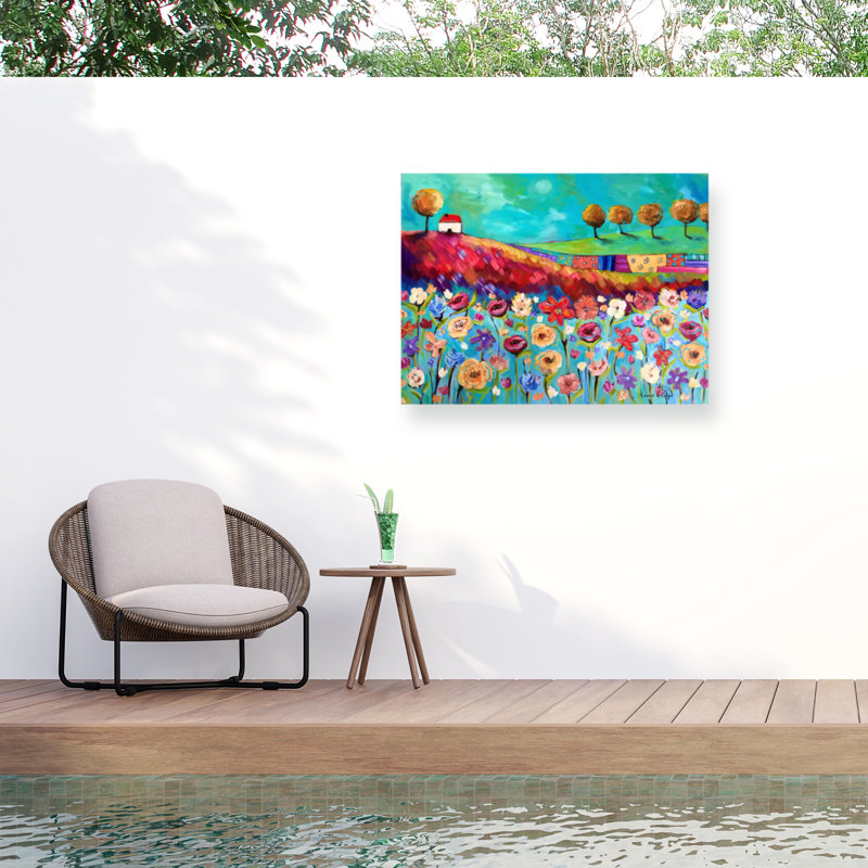 Toile d'extérieur Karrie Evenson The Simple Life, H 14 po x l 19 po