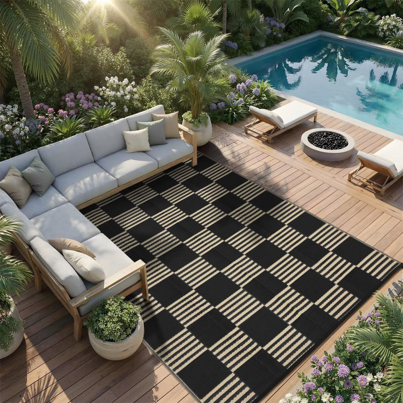 Tapis d'extérieur imperméable 5 x 8 po