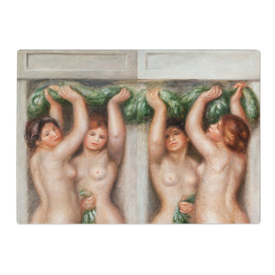 Caryatids by Pierre-Auguste Renoir Chopping Board