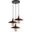 Gary 3 - Light Black Cluster Pendant-1180328020