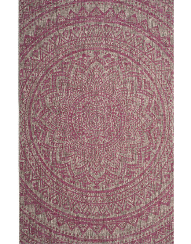 Tapis d'intérieur / extérieur Amedee Performance, Rectangle 5 pi 3 po x 7 pi 7 po