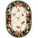 Hollander Oriental Handmade Hooked Wool Black Area Rug