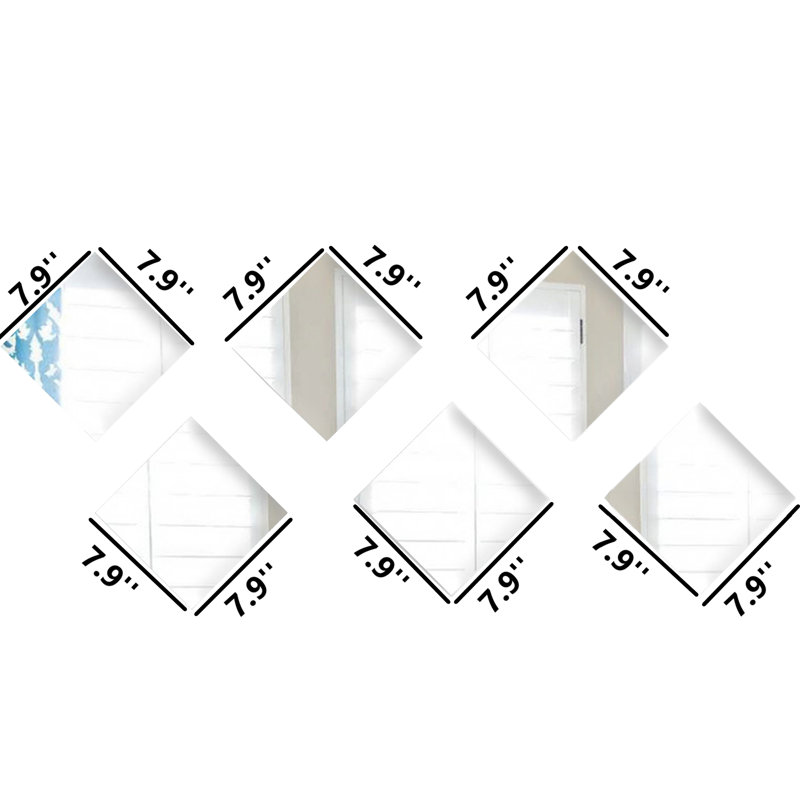 Ensemble de 6 miroirs Georganne