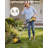 20V Cordless String Trimmer with 2 x 2.0Ah Batteries & Charger, 12" Electric Grass Trimmer, 8 String Strimmer Lines, Battery Powered Weed Wacker for Lawn and Yard Care-124362386