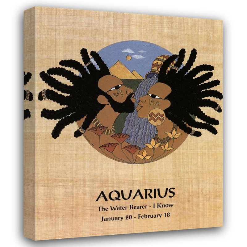 Orah-el - Aquarius (Jan 20-Feb 18), 35" H x 28" W