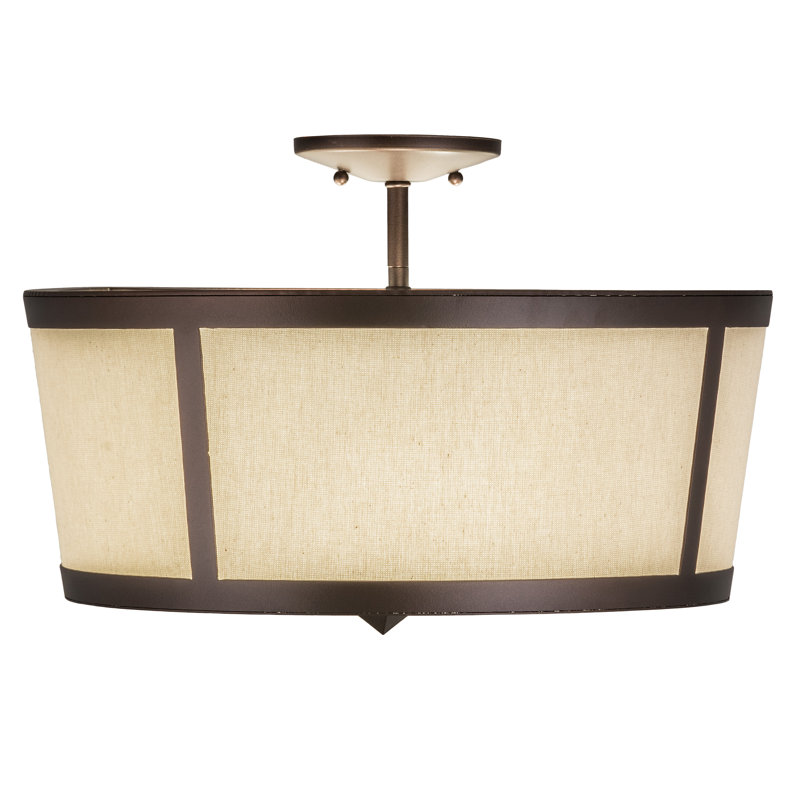 Heiki 3 - Light Semi Flush Mount