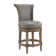 Classic Upholstered 26"-30" Bar Stools With Wooden Frame And Nailhead Trim