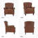 Abruzzino 34.5'' Wide Manual Standard Genuine Leather Recliner