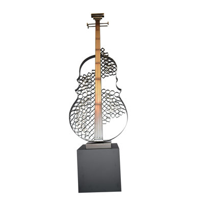 Sculpture en métal Voyd Guitare Creative and Modern