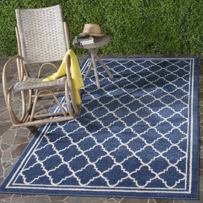 Dayana Geometric Area Rug, Rectangle 122 x 183 cm