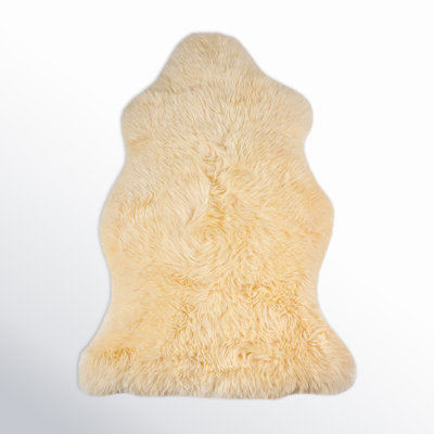 Izola Sheepskin Animal Print Indoor Rug