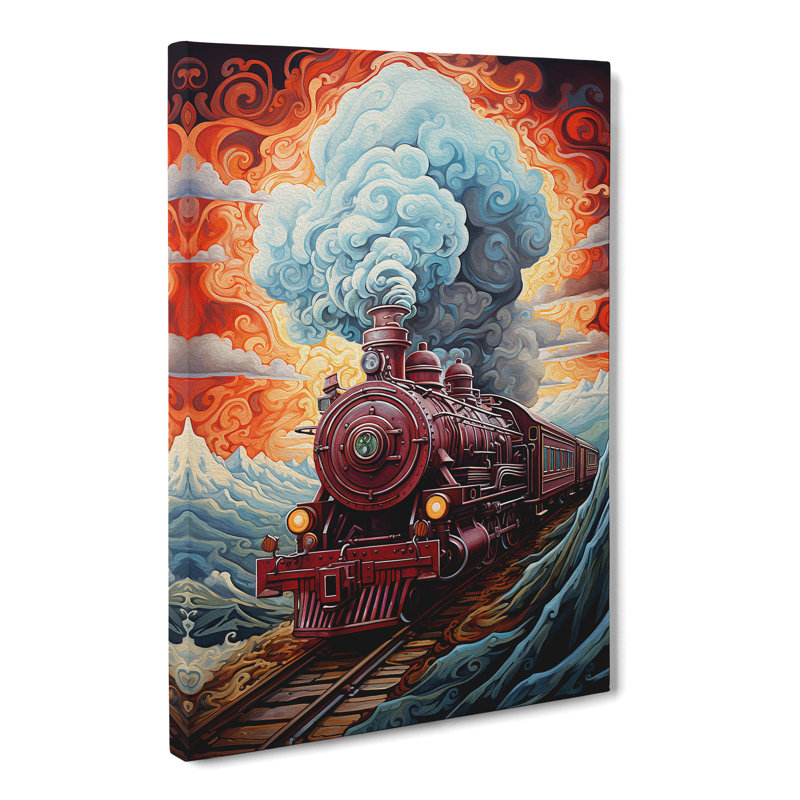Train Informel - Wrapped Canvas, 76cm H x 50cm W x 3cm D