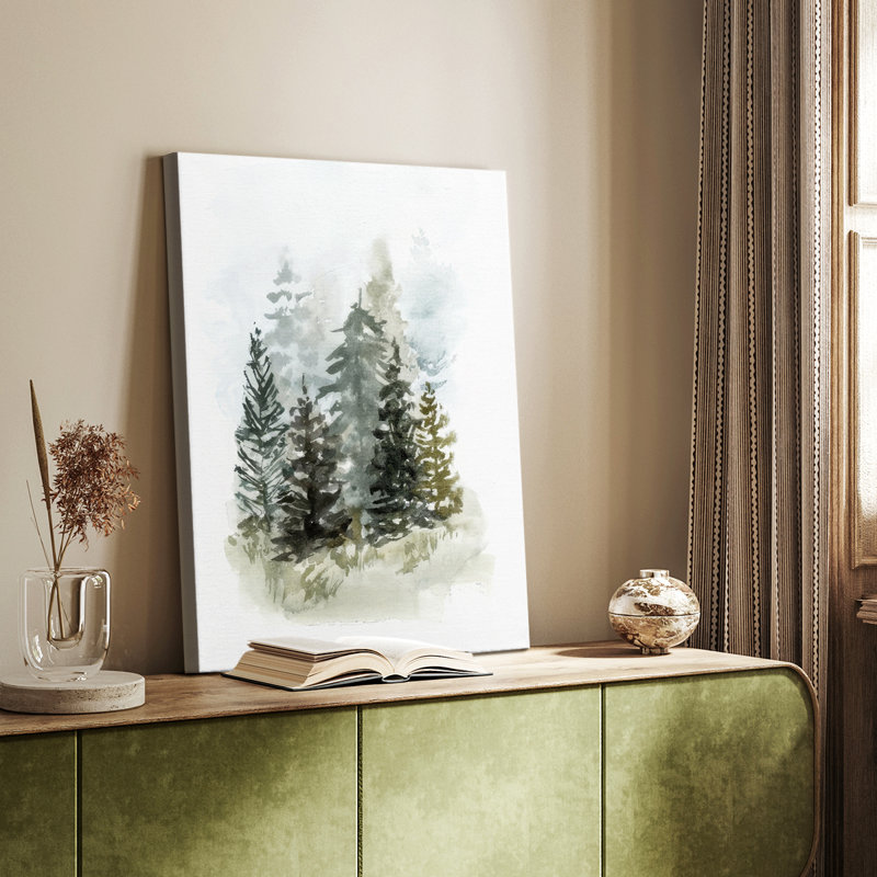 Washeline Treeline I - Cavas enveloppés de galerie, H 60 po x l 40 po