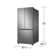 Samsung 25 cu. ft. 33" 3-Door French Door Refrigerator with Dual Auto Ice Maker