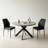 Cappelletti Round Steel Pedestal Dining Table Set-810087412-868054042