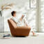 Chaise longue rotative confortable-113658139