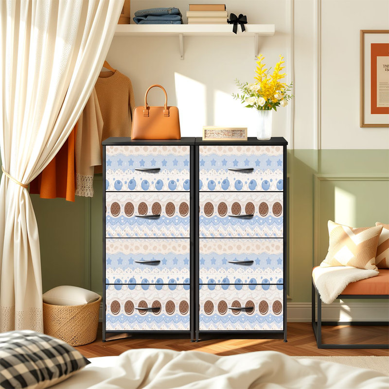 Commode de rangement verticale 4 tiroirs