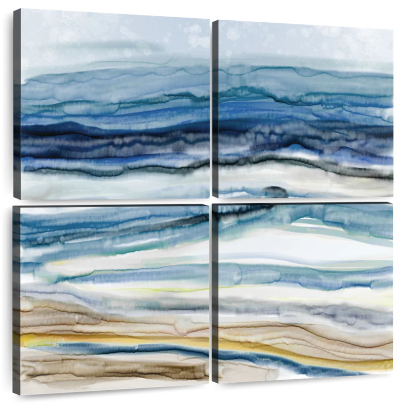 Ocean's Movement, 32" H x 32" W