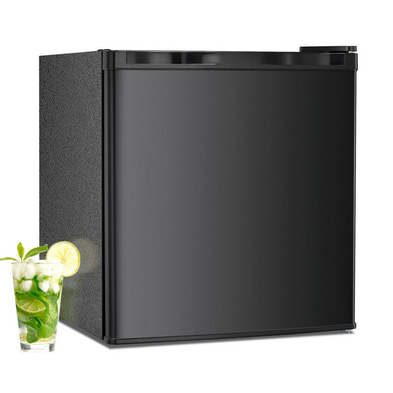 Electactic 1.1 Cu.ft Compact Upright Freezer - -7.6~6.8°F 7 Temp Settings, Reversible Door, Quiet, Black