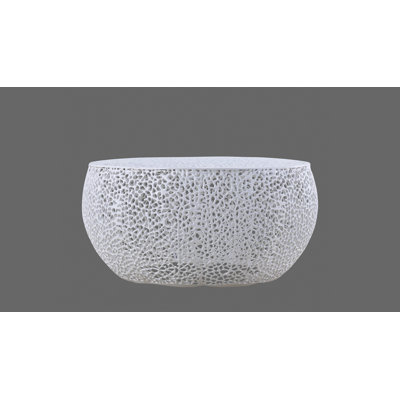 Round Coffee Table In White