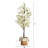 Argent 72'' Faux Foliage Tree in Cotton Basket-1341572597