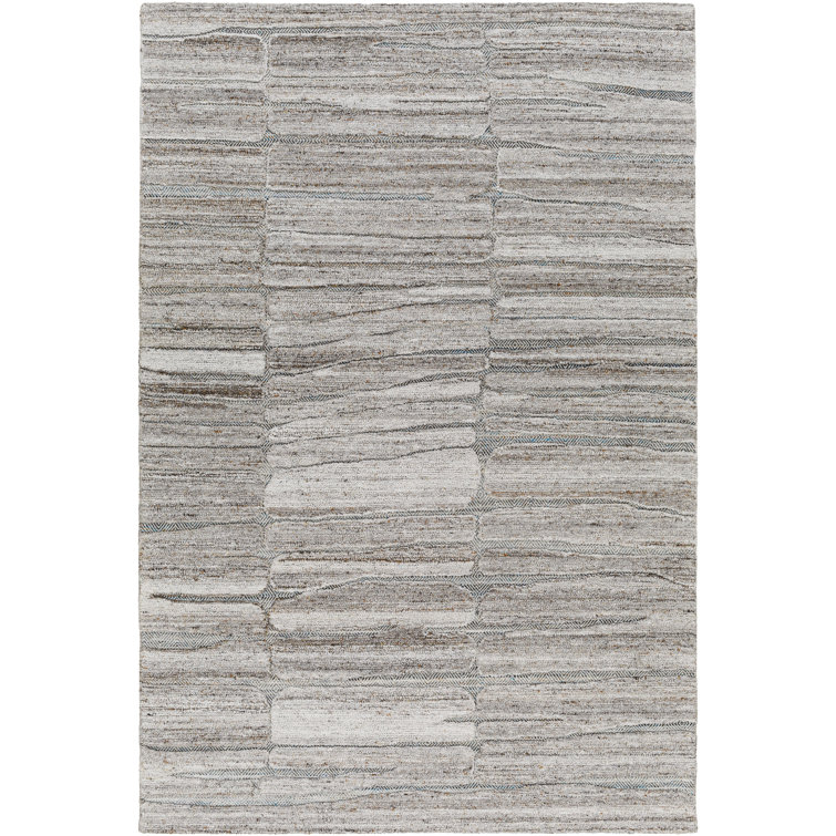 Handmade Hand Tufted Performance Gray Rug
