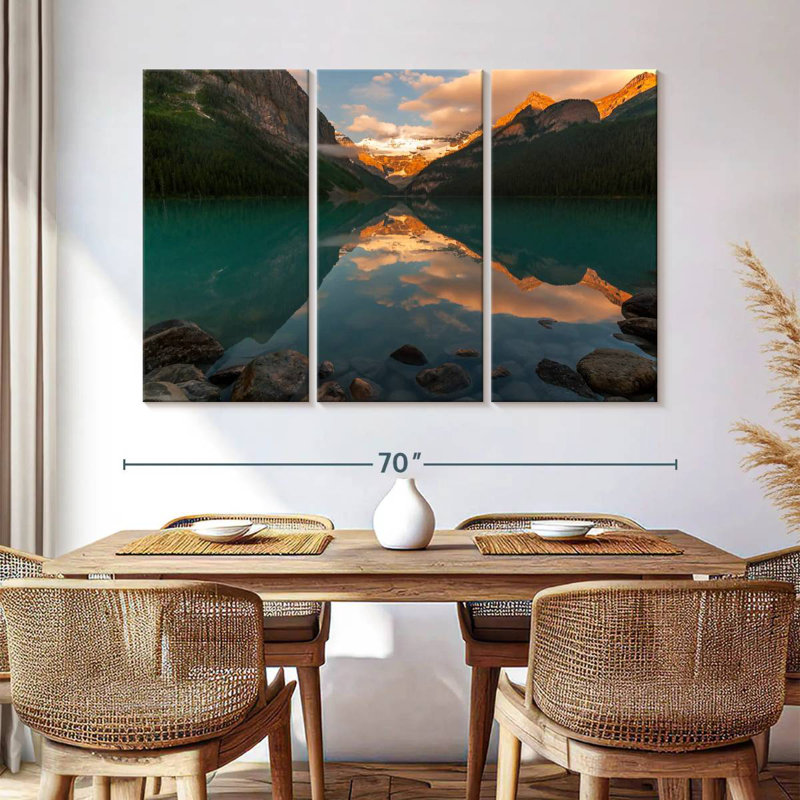 Alvord Lake Louise Sunrise, H 32 po x l 50 po