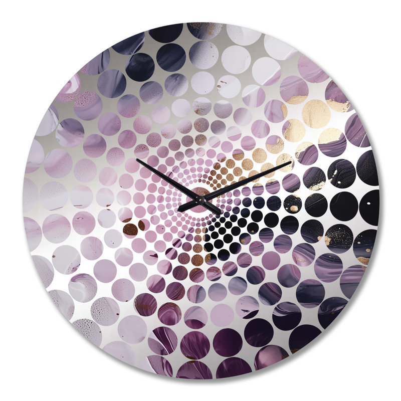 Jeosvany - Horloge murale abstraite en marbre, Très grand