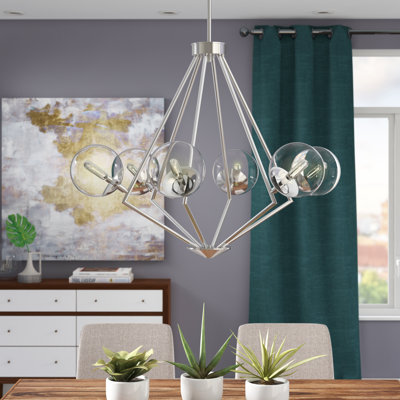 Byrd 6 - Light Dimmable Novelty Chandelier
