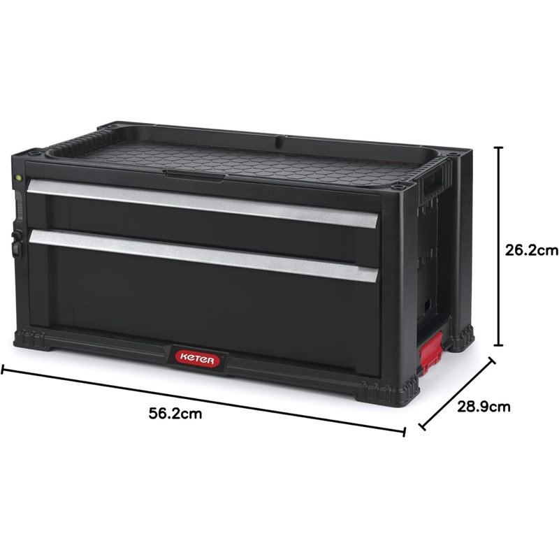 Keter 2 Drawer Tool Chest 237790