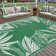 Ellie Outdoor Braided Floral Area Rug