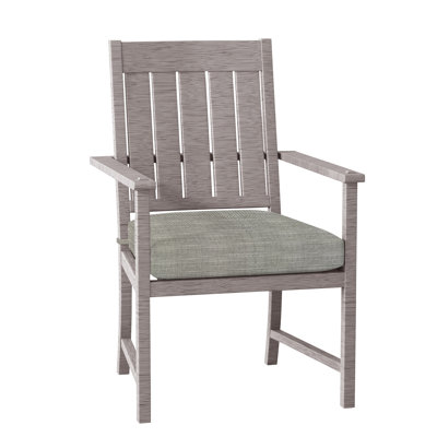Chaise avec accoudoirs Croquet - huître