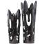Vase en aluminium avec corps en fusion-529574515