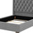 Tall Headboard Upholstered Bed With Handmade Deep Button Tufted-108813556