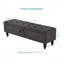Banc de lit 59 po avec tissu de rangement-640786317-640786323
