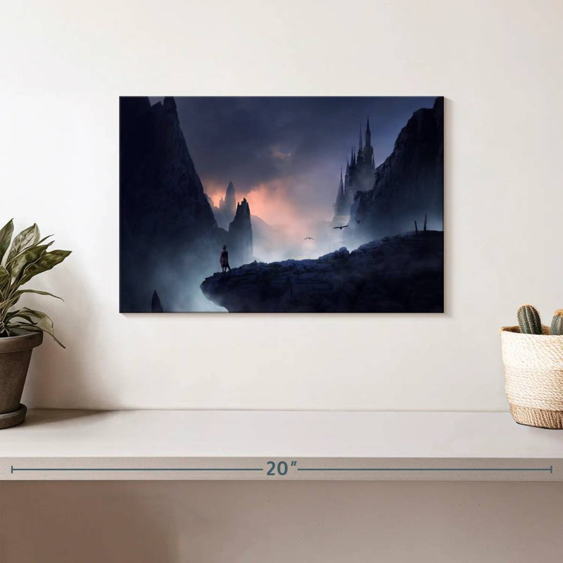 Kelan Warrior Dreamscape, 8" H x 12" W
